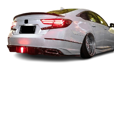 Honda Accord ( 2021 - 2023 ) Difüzör , Kenar Flaplar , Alt Lip ve Led Lambası (Plastik)